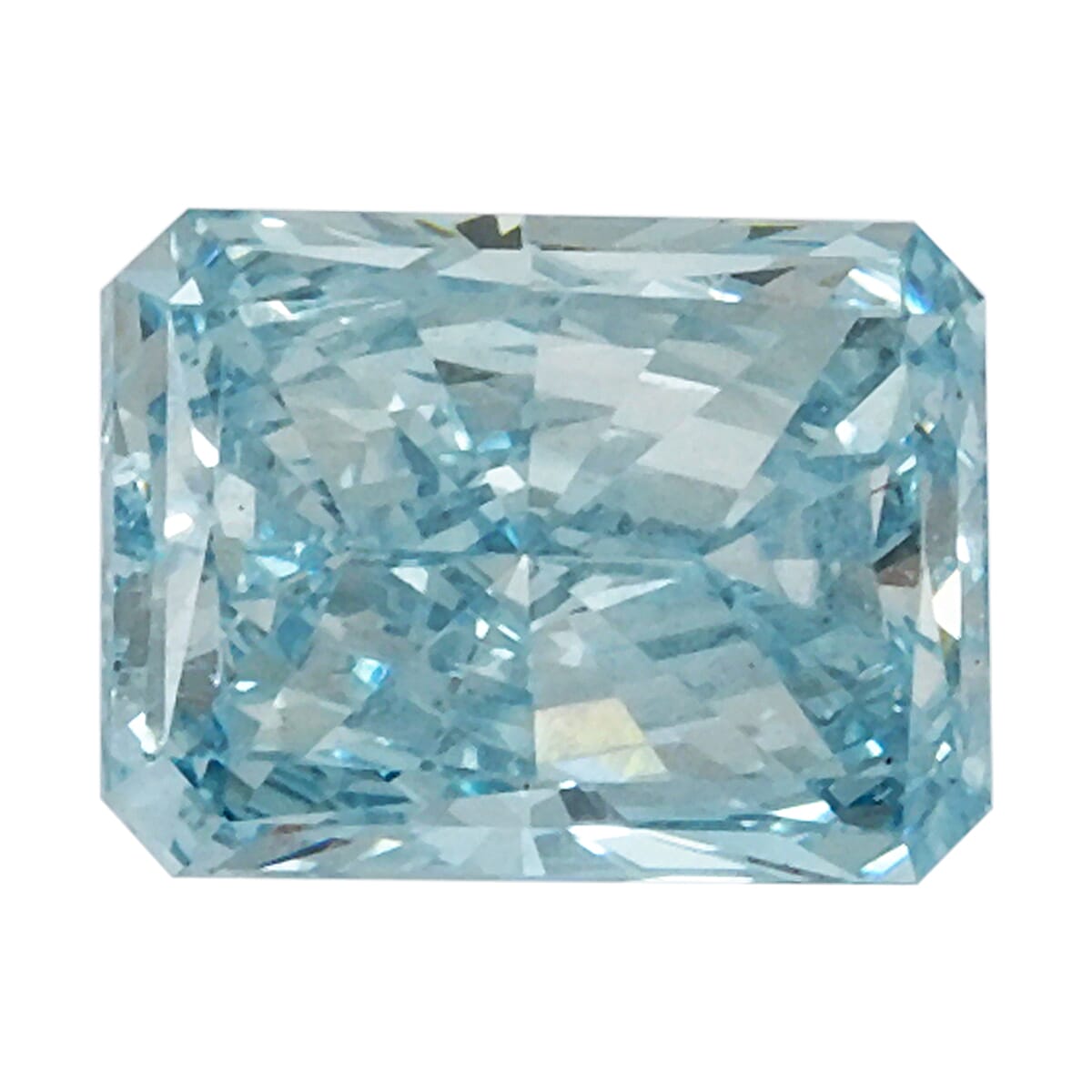 Luxuriant Lab Grown Blue Diamond (Radiant) (VS) 2.00 ctw