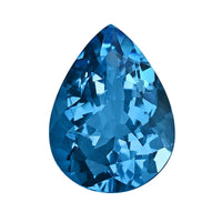 AAAA Swiss Blue Topaz (Pear Free Size) 20.00 ctw