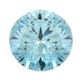 Luxuriant Lab Grown Blue Diamond (Round) (VS1) (IR) 0.50 ctw - Sticky add to cart bar