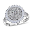 Rhodium Over Sterling Silver