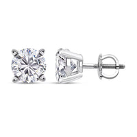 Luxuriant Lab Grown Diamond G VS 3.00 ctw Earrings in 14K White Gold