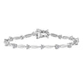 EverTrue Moissanite Bracelet in 18K YG Plated (7.25 In) 1.10 ctw - Sticky add to cart bar