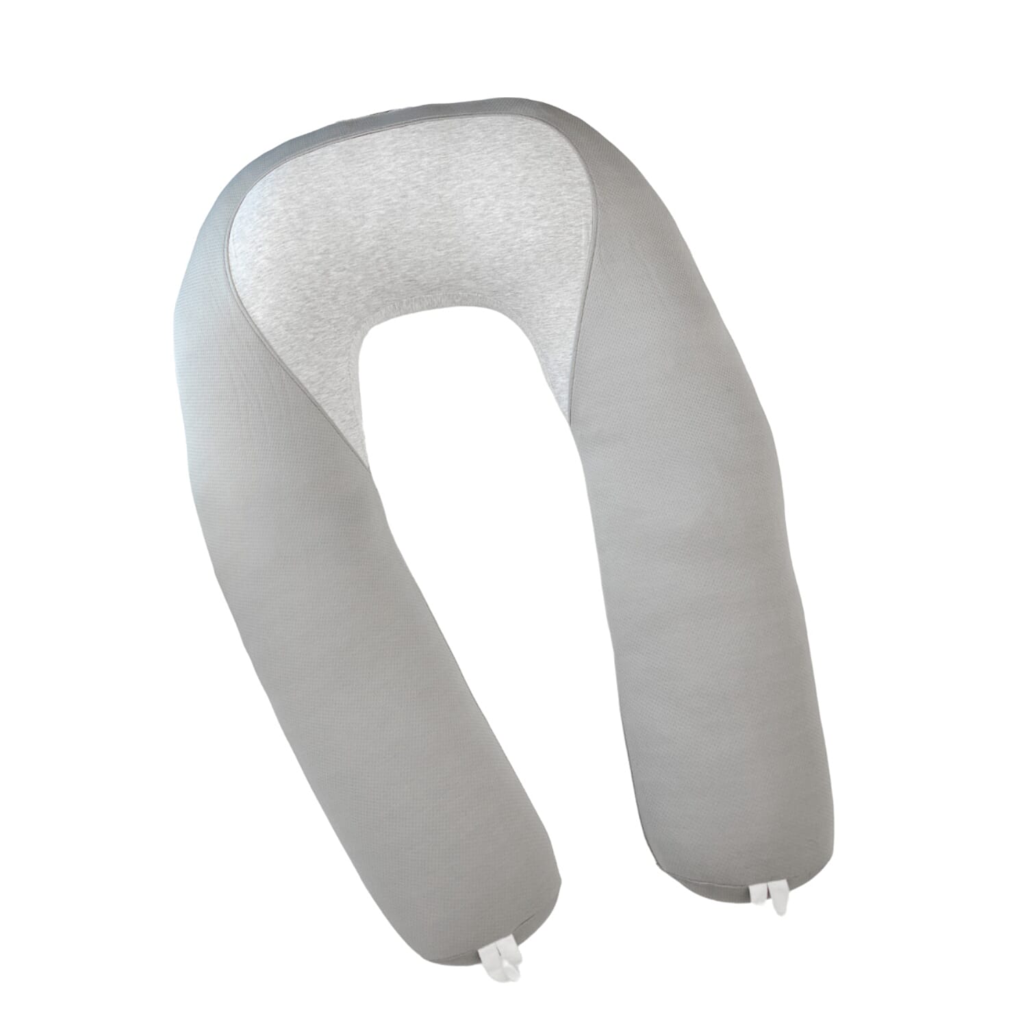 Plufl Grey Jumbo Cooling Body Pillow (56"x36"x9")