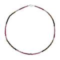Multi-Tourmaline 50.00 ctw Necklace (18 Inches) in Sterling Silver - Sticky add to cart bar