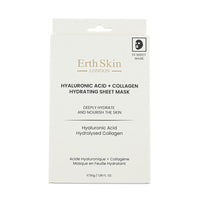 Erth Skin London Hyaluronic Acid & Collagen Hydrating Sheet Mask (3x Mask)