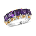 EverTrue Brazilian Citrine Ring in 18K YG Plated and Platinum Bond (Size 10.0) 3.30 ctw - Sticky add to cart bar