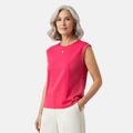 Closeout Christopher & Banks Black Relaxed Restyled Step Hem Tee - Large - Sticky add to cart bar