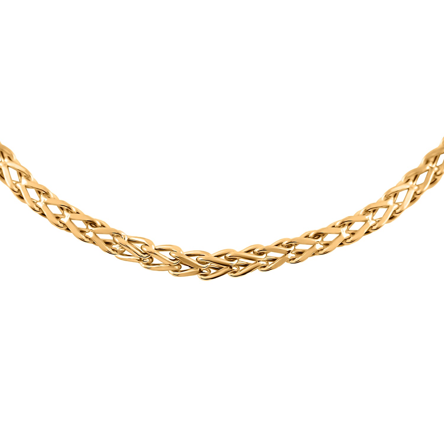 10K Yellow Gold 1.5mm Franco Chain Necklace 20 Inches 2.4 Grams