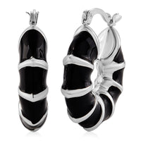Hoop Earrings in Stainless Steel 8366353