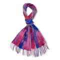 La Marey Purple Digital Printed Scarf (70.9"×27.6") - Sticky add to cart bar