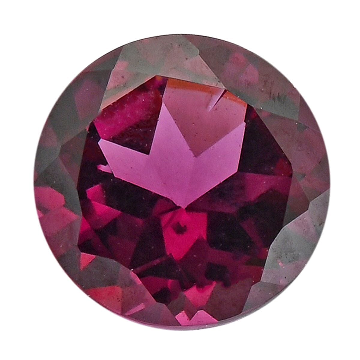 AAAA Radiant Ember Garnet (Rnd 7 mm) 1.20 ctw