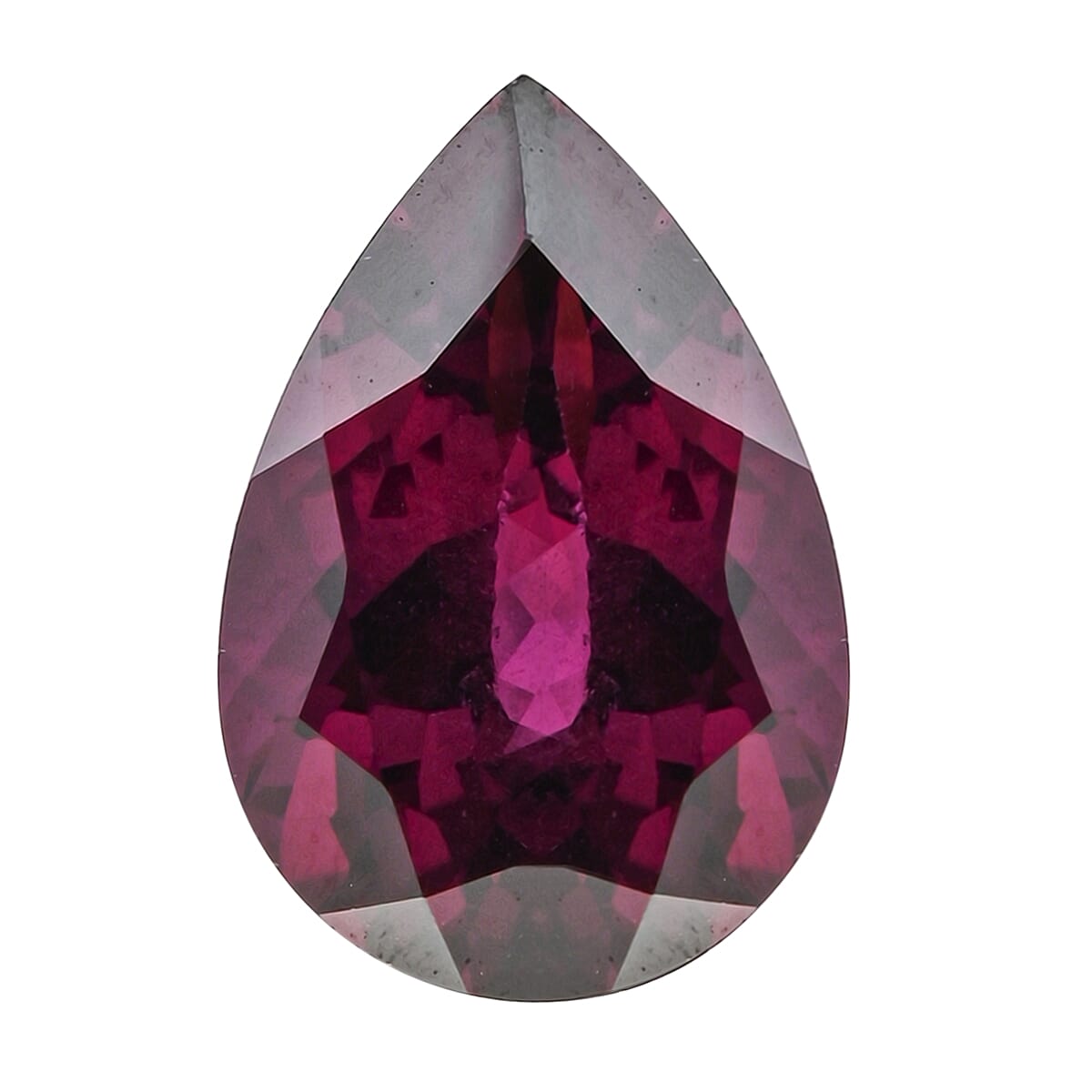 AAAA Radiant Ember Garnet (Pear 9x6 mm) 1.20 ctw