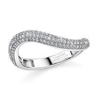 Luxuriant Lab Grown Diamond (G-H, SI) Curve Band Ring