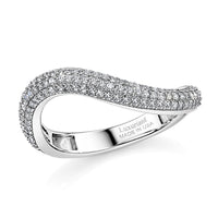 Luxuriant Lab Grown Diamond (G-H, SI) Curve Band Ring