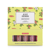 Just Herbs Set of 5 Ayurvedic Liquid Matte Finish Lipstick Kit - Brights and Pinks