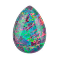 AAAA Australian Black Ridge Opal Triplet (Pear 12x8 mm) 2.00 ctw - Sticky add to cart bar