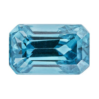 AAAA Cambodian Blue Zircon (Oct Free Size) 4.00 ctw