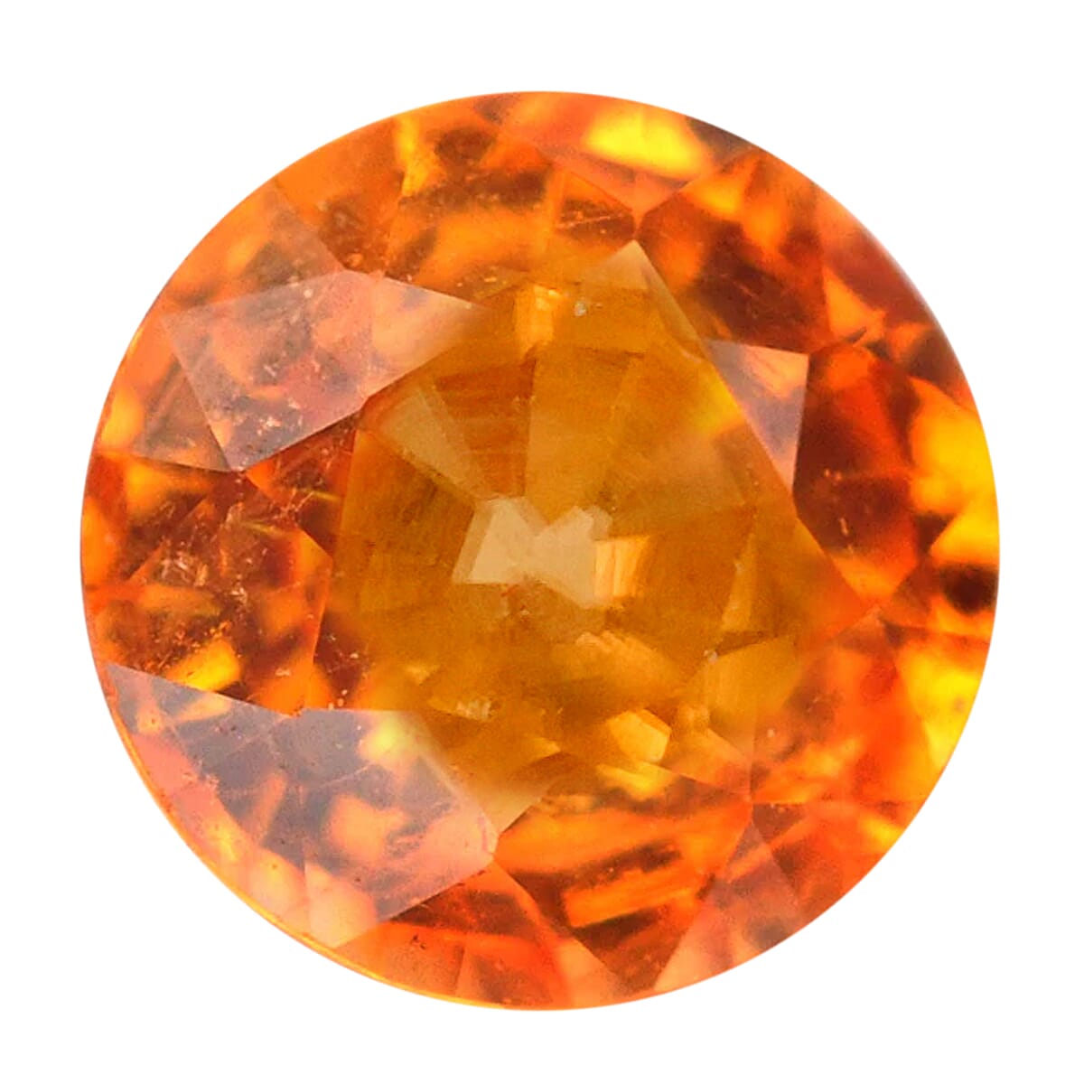 AAAA Golden Zircon (Rnd 8 mm) 3.00 ctw
