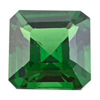 1.00 ctw Square Asscher Cut Tsavorite Garnet Loose Gemstone – AAAA Grade, Free Size