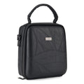 La Marey Black Faux Leather Crossbody Phone Bag (7.3"x6.3"x2.8") with Shoulder Strap - Sticky add to cart bar
