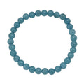 Amazonite Quartz Beaded Stretch Bracelet 50.00 ctw - Sticky add to cart bar