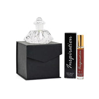 Limited Edition Clinical Results 24/7 Crystal Decanter & The Lab Direct Inspiration No. V (Inspired by Chanel No. 5) 2 pc set