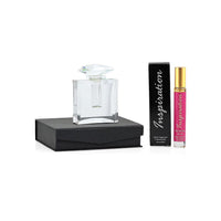 Limited Edition Clinical Results Crystal Decanter & The Lab Direct Inspiration Blushing Aura (Inspired by Norell Blushing) 2 pc set (Ships in 5-7 Days)