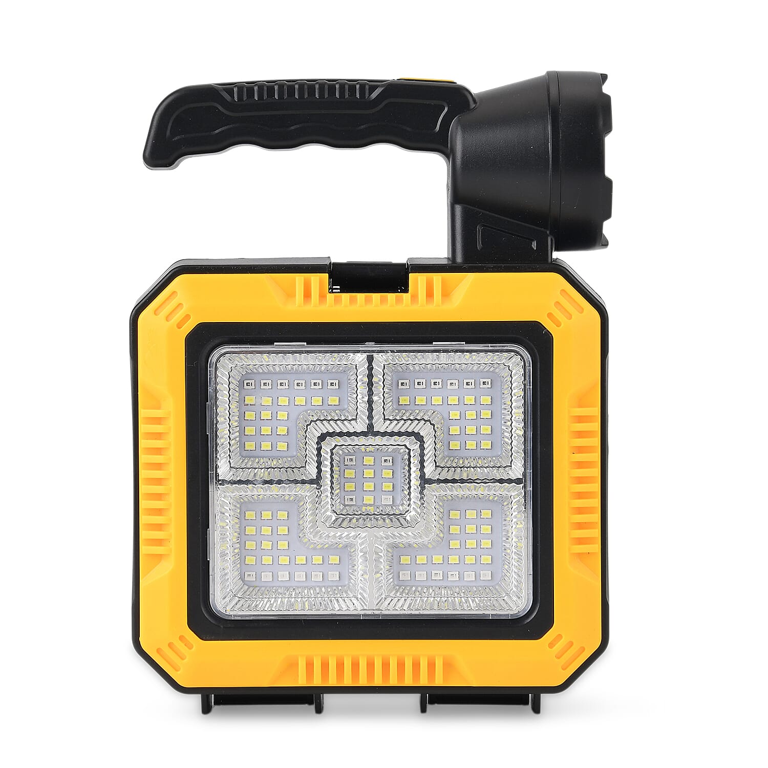 Yellow Luminous Flashlight Tool (2400 mAh Battery)