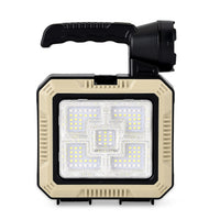 Yellow Luminous Flashlight Tool (2400 mAh Battery)