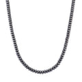Terahertz 220.00 ctw Beaded Necklace in Stainless Steel 20 Inches - Sticky add to cart bar