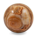 Calcite Brown Sphere (Ball) -Large 1657ctw with Free Wooden Tripod Cobra Stand - Sticky add to cart bar