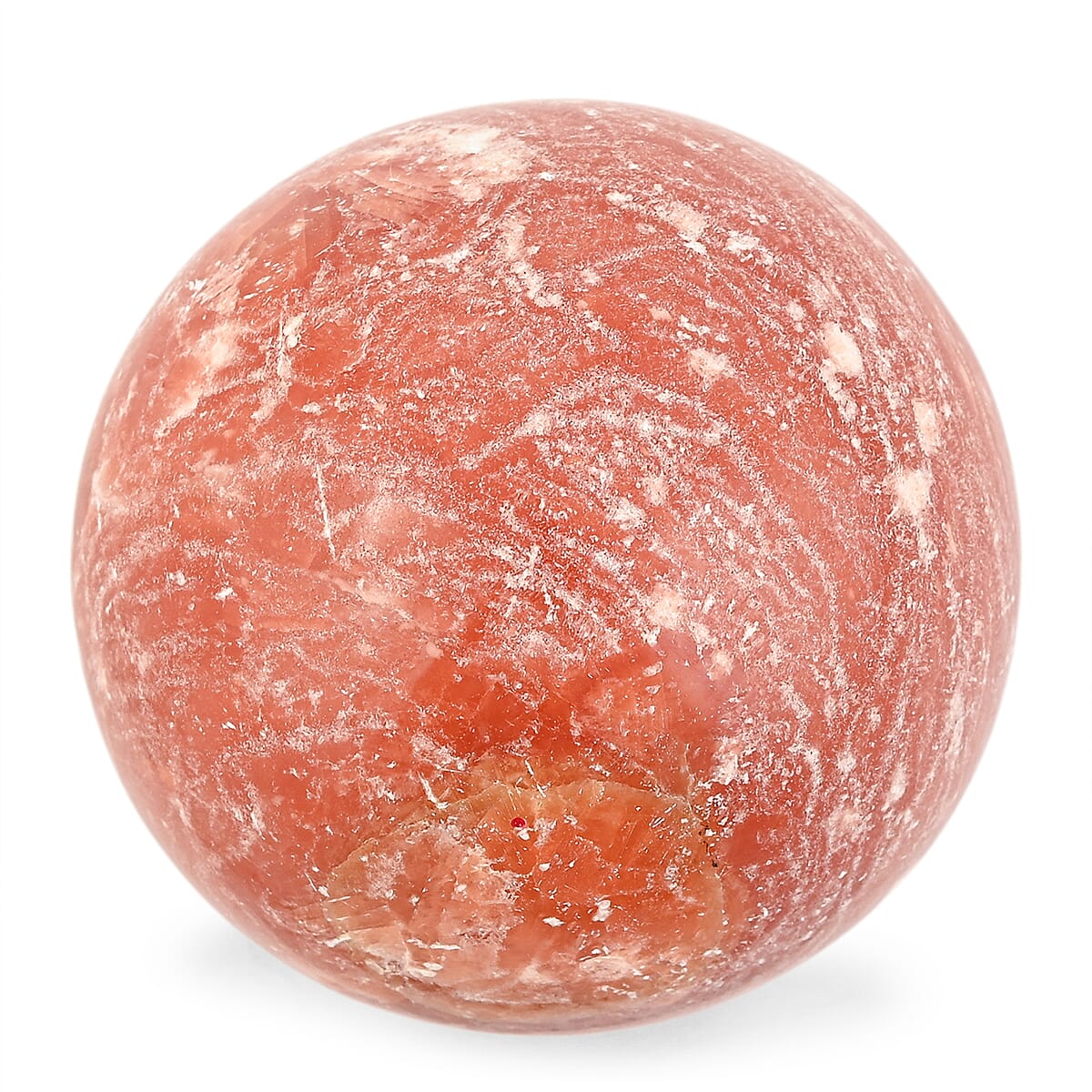 Cipolin Dark Orange Sphere (Ball) -Small 748ctw