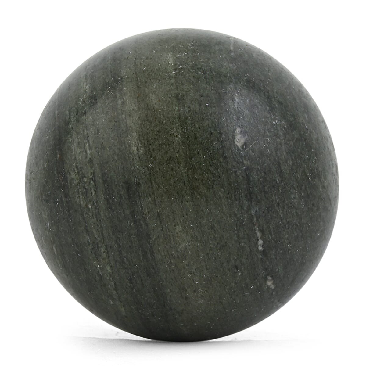 Jasper Green Sphere (Ball) -Small 991ctw with Free Wooden Tripod Cobra Stand