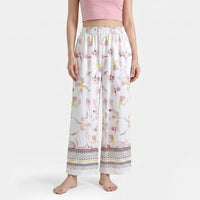 La Marey Gray Placement Print Pajama Pants - One Size Fits Most