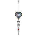 Stainless Steel Magic Kinetic Sculpture Heart Wind Spinner (6") - Sticky add to cart bar