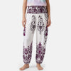 Purple White Floral