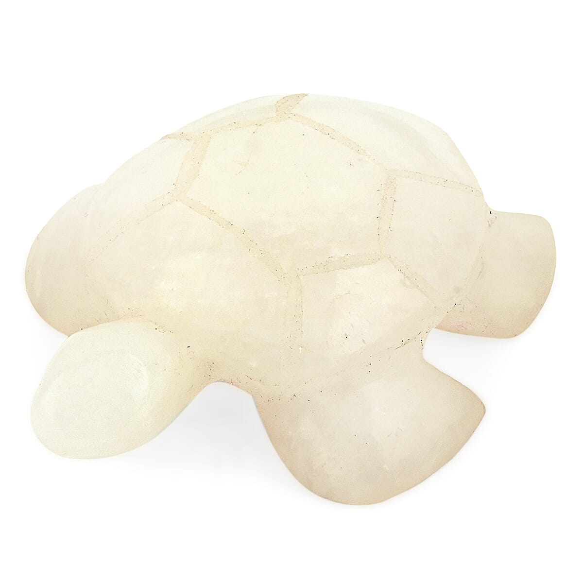 White Quartz Tortoise Shape -Small 486ctw
