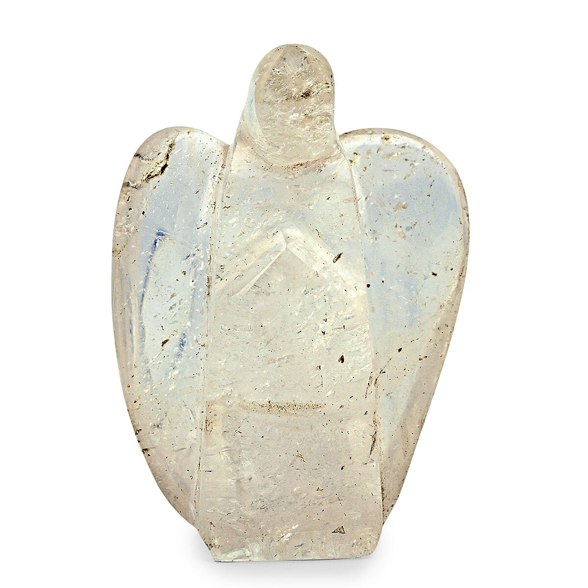 White Quartz Angel Shape -Small 406ctw