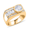 White Topaz Ring in 14K YG Over Sterling Silver (Size 10.0) 1.80 ctw - Sticky add to cart bar