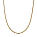 Wave Motion Necklace (20-22 Inches) in ION Plated YG Stainless Steel - Sticky add to cart bar