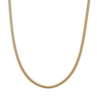 Wave Motion Necklace (20-22 Inches) in ION Plated YG Stainless Steel