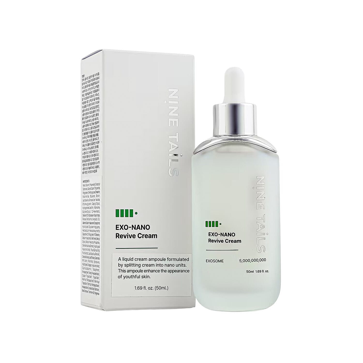 NiNE TAiLS Exo-Nano Revive Cream (1.69oz) Made in Korea