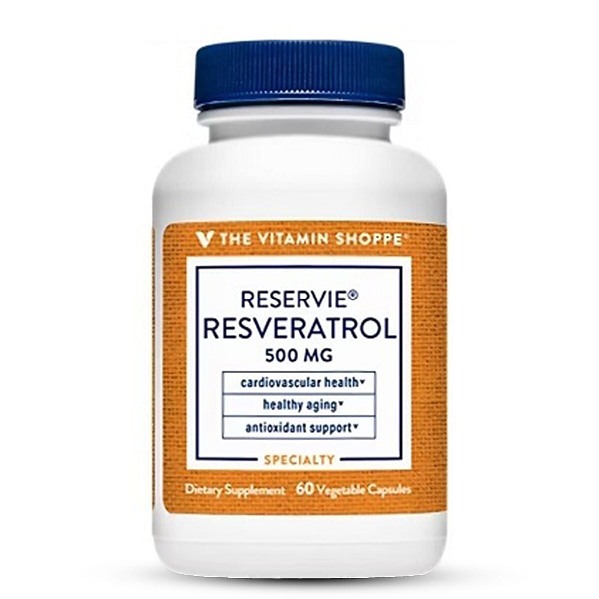 The Vitamin Shoppe Reservie Resveratrol (60 Vegetable Capsules)
