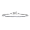 NY Closeout Deal Diamond 0.40 ctw Bracelet in Sterling Silve (7.00 In) - Sticky add to cart bar