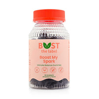 Boost My Spark Intimate Balance Supplement (60 Strawberry Gummies) Made in US
