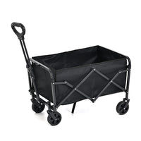 Livmore Folding Pushcart - Black (27.56"x18.11"x33.46")