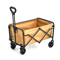 Livmore Folding Pushcart - Black (27.56"x18.11"x33.46")
