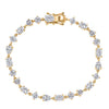 Yellow Gold Over Sterling Silver