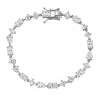 Rhodium Over Sterling Silver