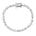 D'Joy Moissanite Bracelet in 18K Vermeil YG Over Sterling Silver (7.25 In) 7.80 ctw - Sticky add to cart bar